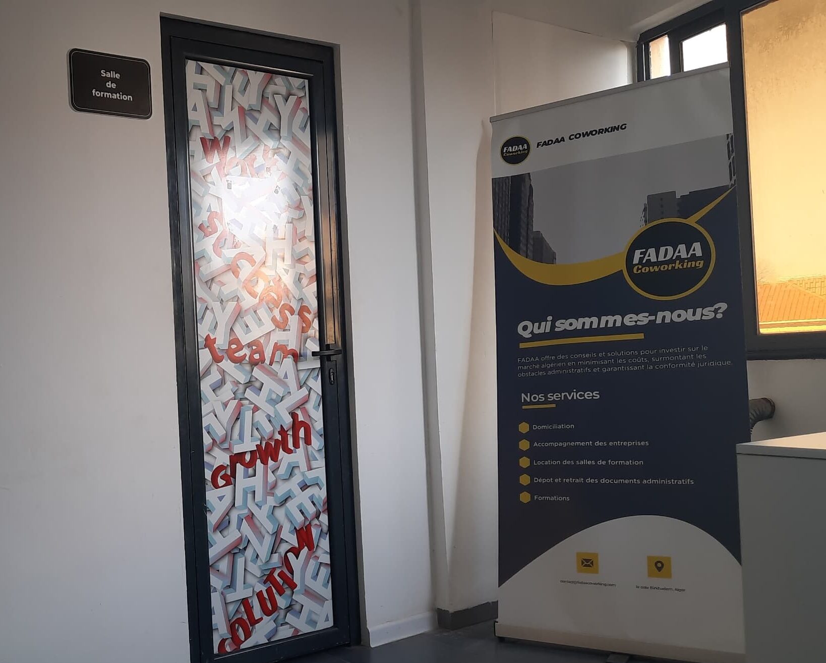 Équipe Fadaa Coworking Space - Incubateur et espace de travail à Alger