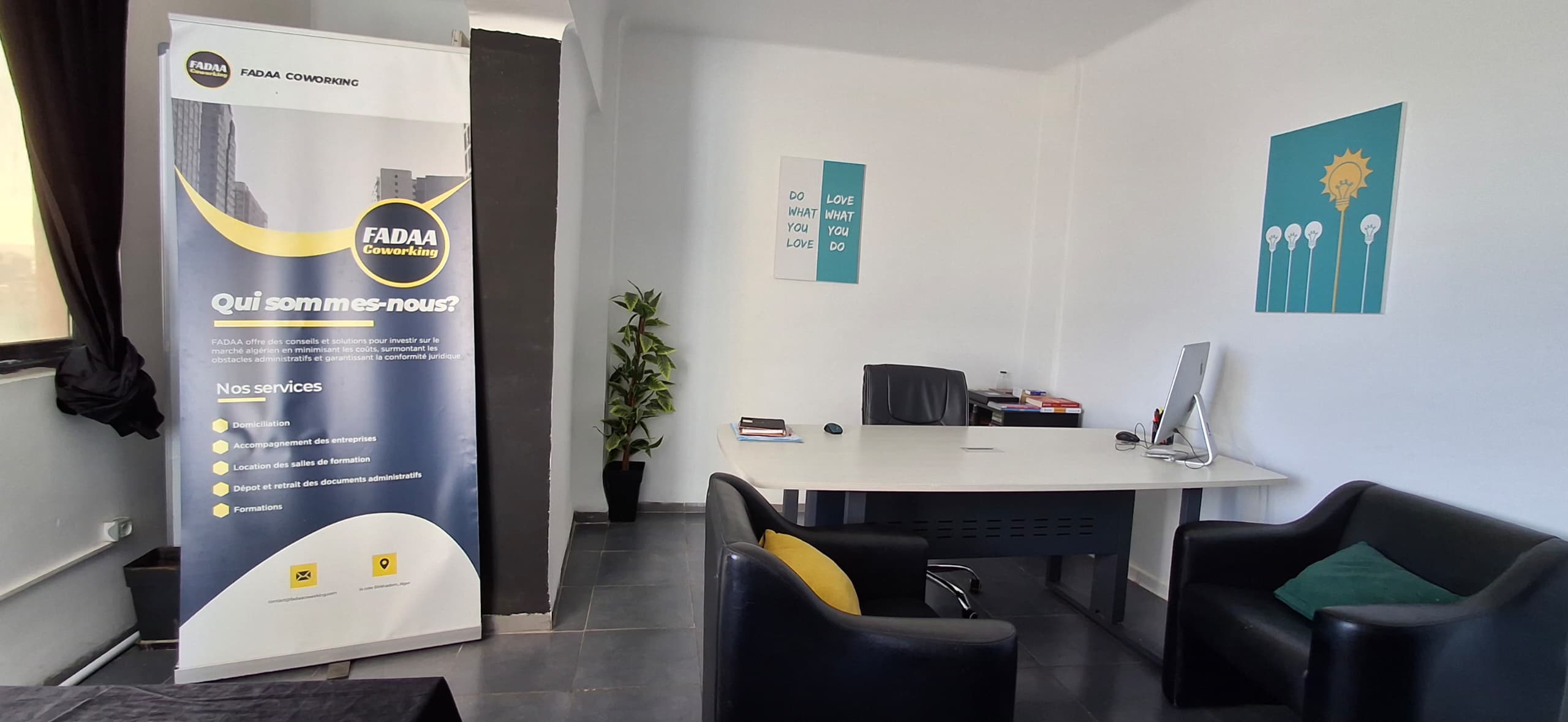 Incubateur Fadaa Alger - Espace de coworking collaboratif